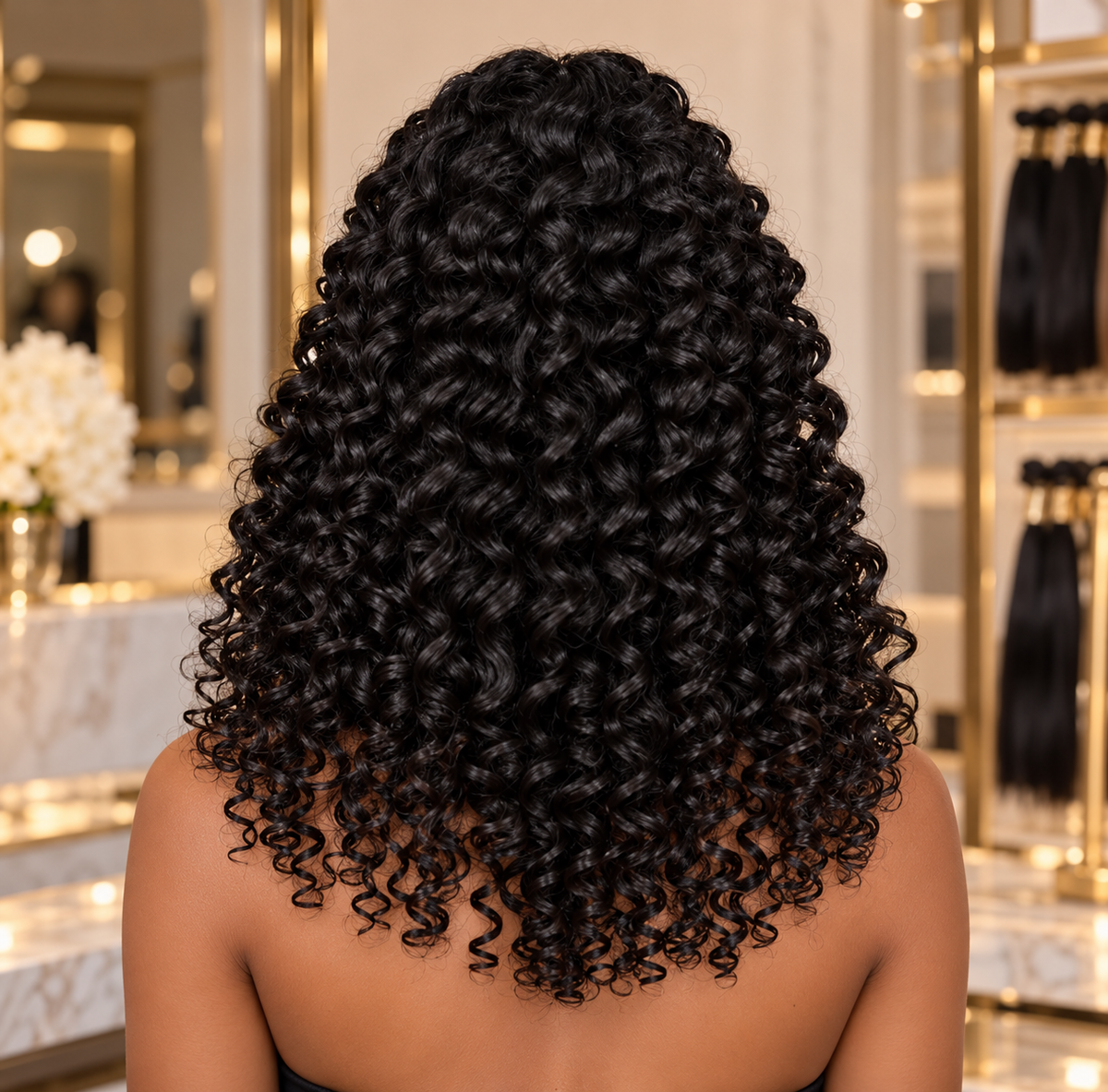 FLIP OVER Wig Deep Curl